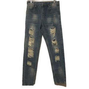 Dant Bulun Style 408 Ripped Denim Jeans Men Size 30x31